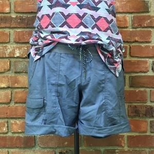 Blue drawstring shorts - Columbia